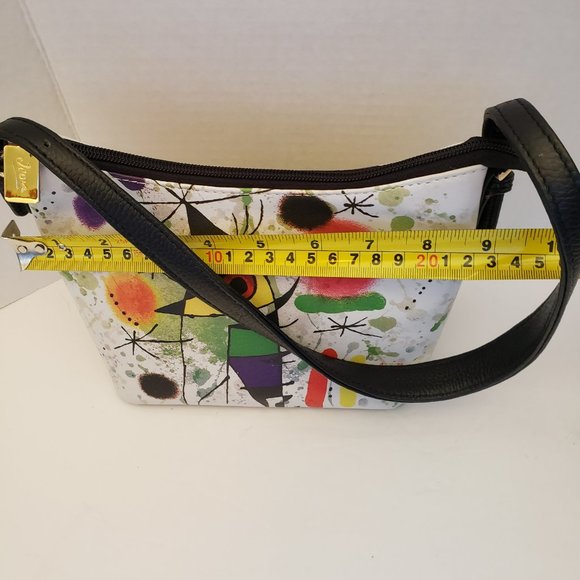 Joan Miro Singing Fish Abstract Surrealism Shoulder Bag Purse Handbag - Picture 5 of 11
